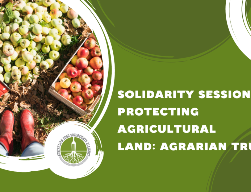 Solidarity Session #36 – Protecting Agricultural Land: Agrarian Trust